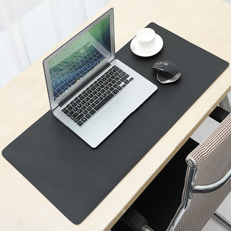 2mm Thick PU Leather Working Learing Waterproof Non-Slip Desk Pad Lot Mouse Pad