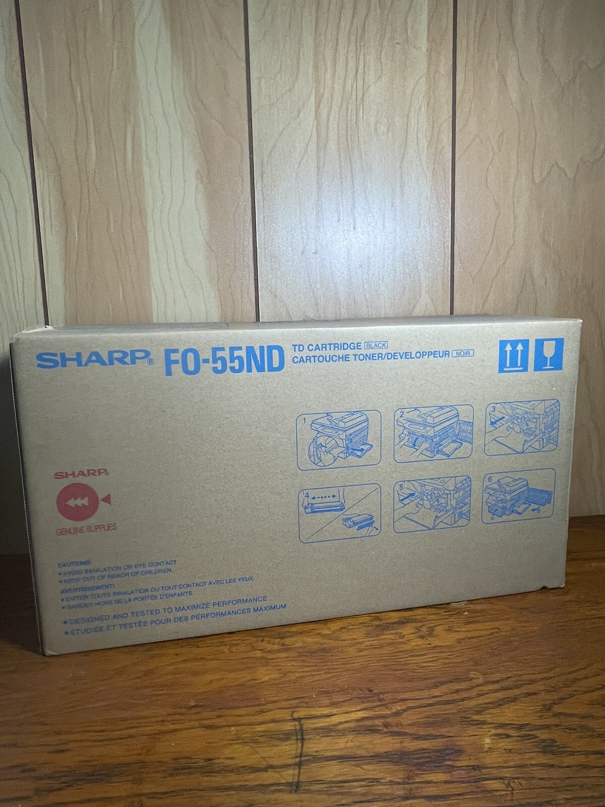 SHARP FO-55ND Black Toner 6000k For  Sharp FO2080, FO2081, FODC550, NEW in Box