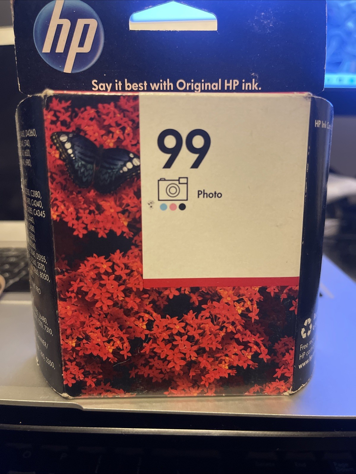 HP 99 Photo Ink Cartridge Brand New in box Genuine Factory Sealed exp working
