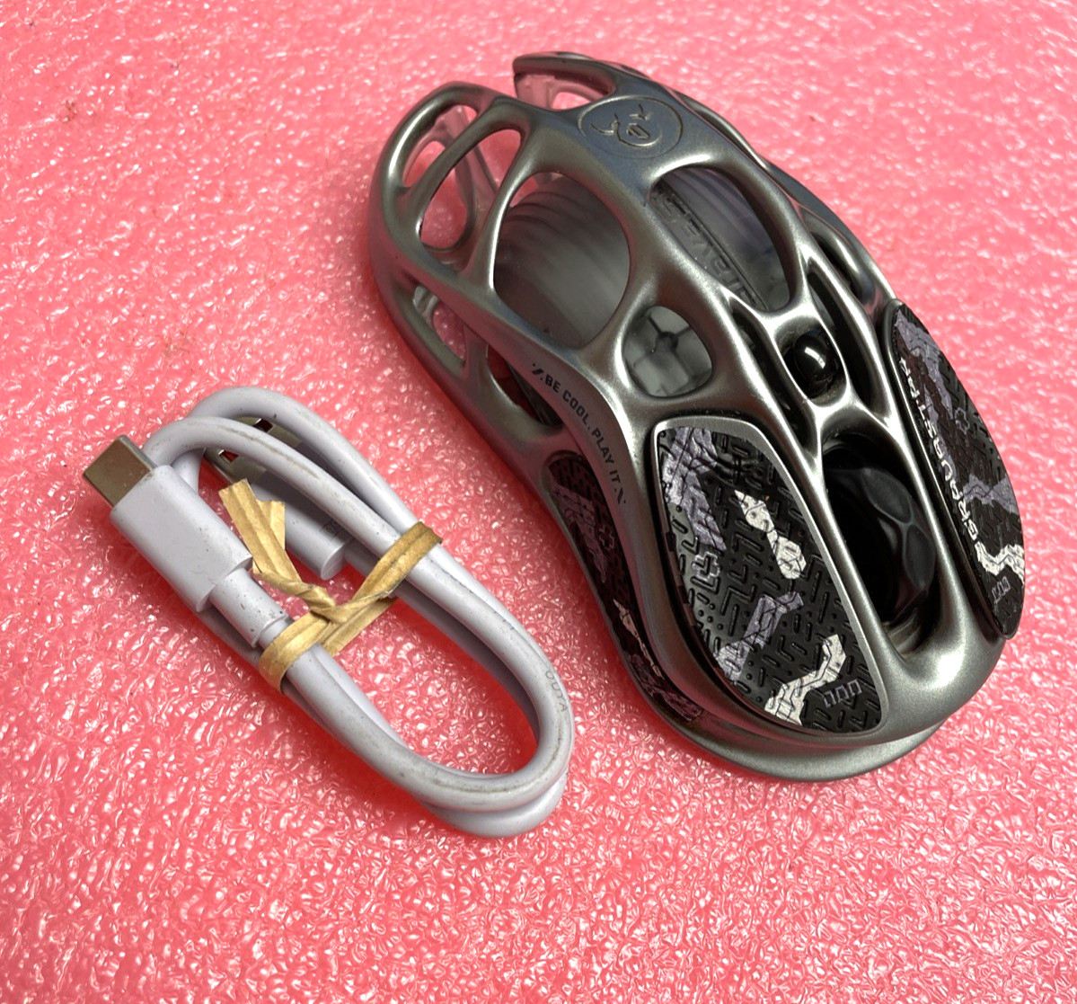 WORKING GravaStar Mercury M1 Pro Wireless Gaming Mouse - NO DONGLE.