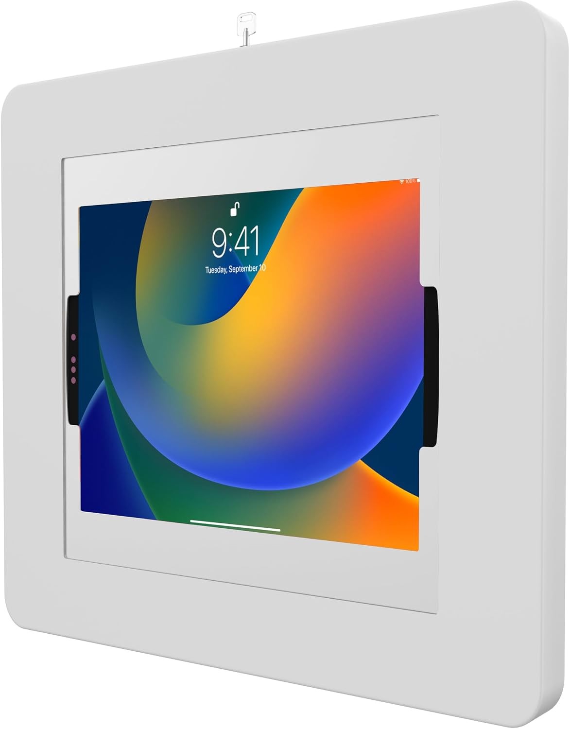 CTA Digital Premium Anti-Theft iPad Locking Wall Mount White (PAD-PLWW)