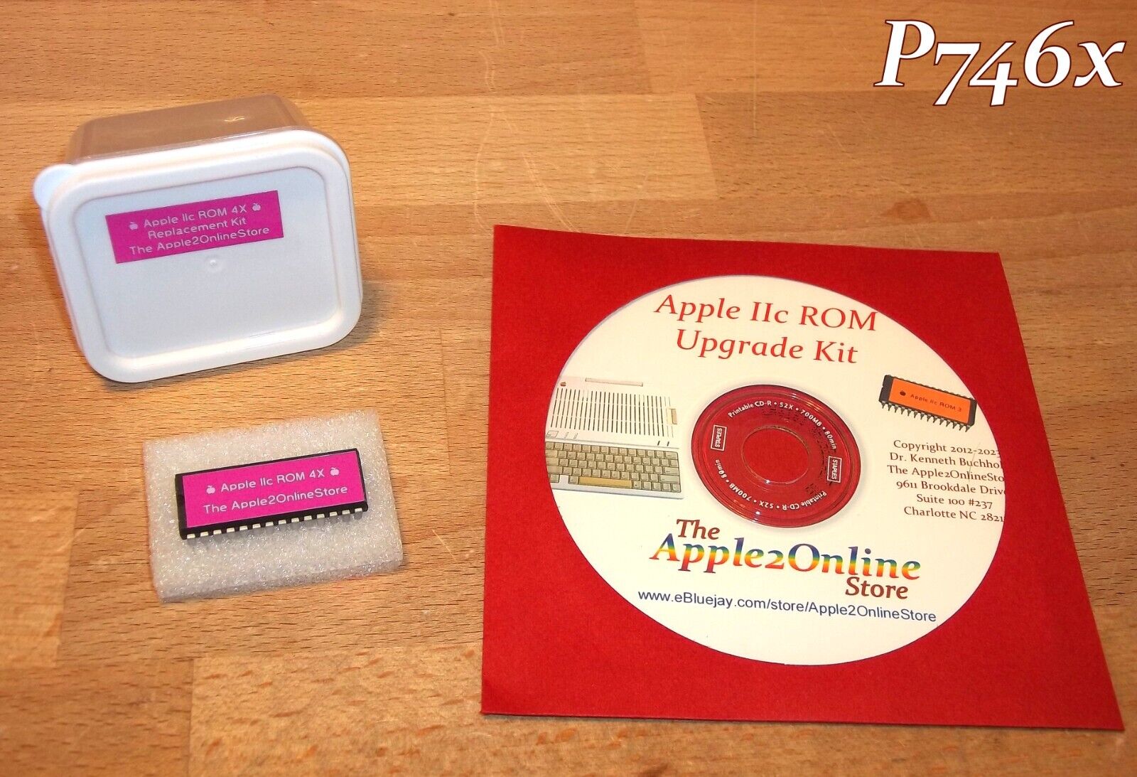 ✅ 🍎 Brand New Apple IIc ROM 4X Upgrade Kit