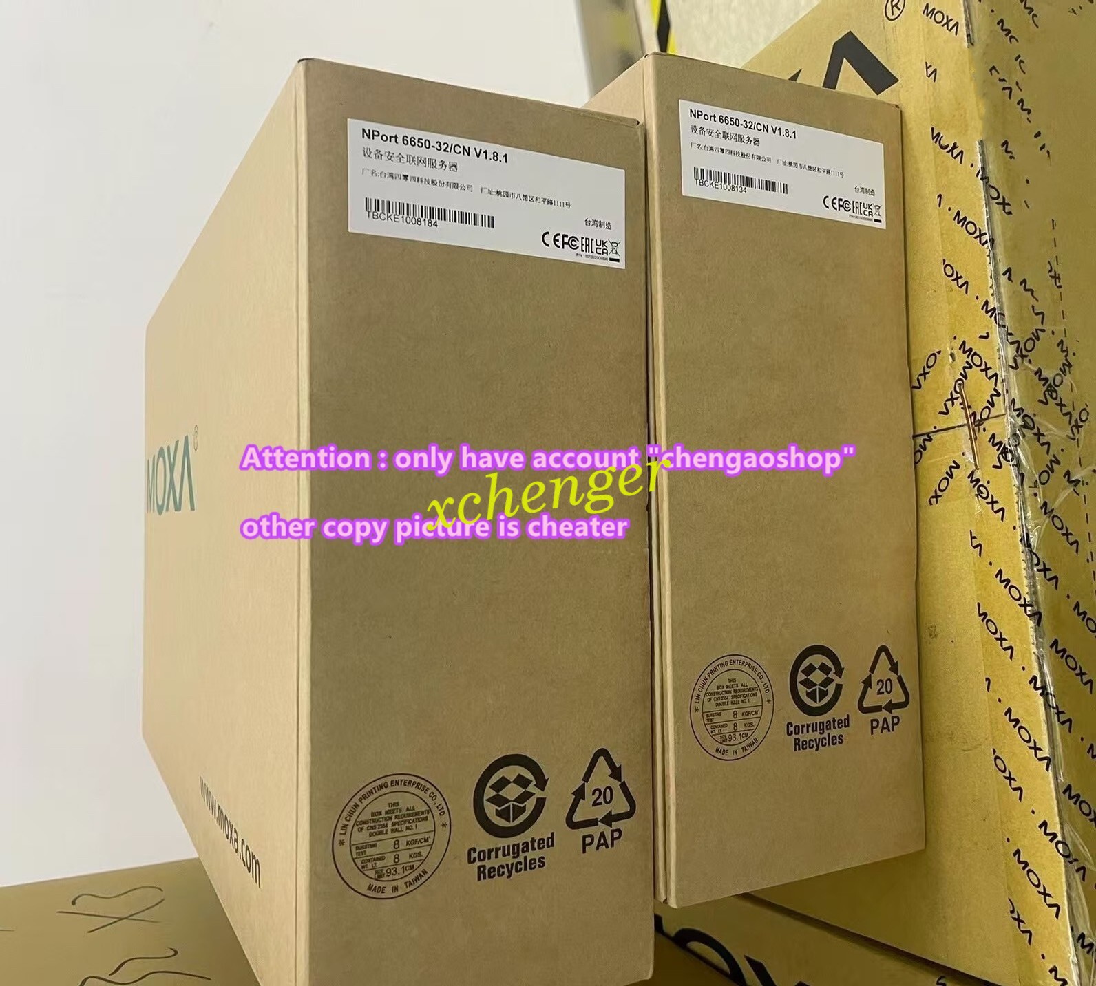 1PcS New NPort 6650-32/CN  via FedEx or DHL