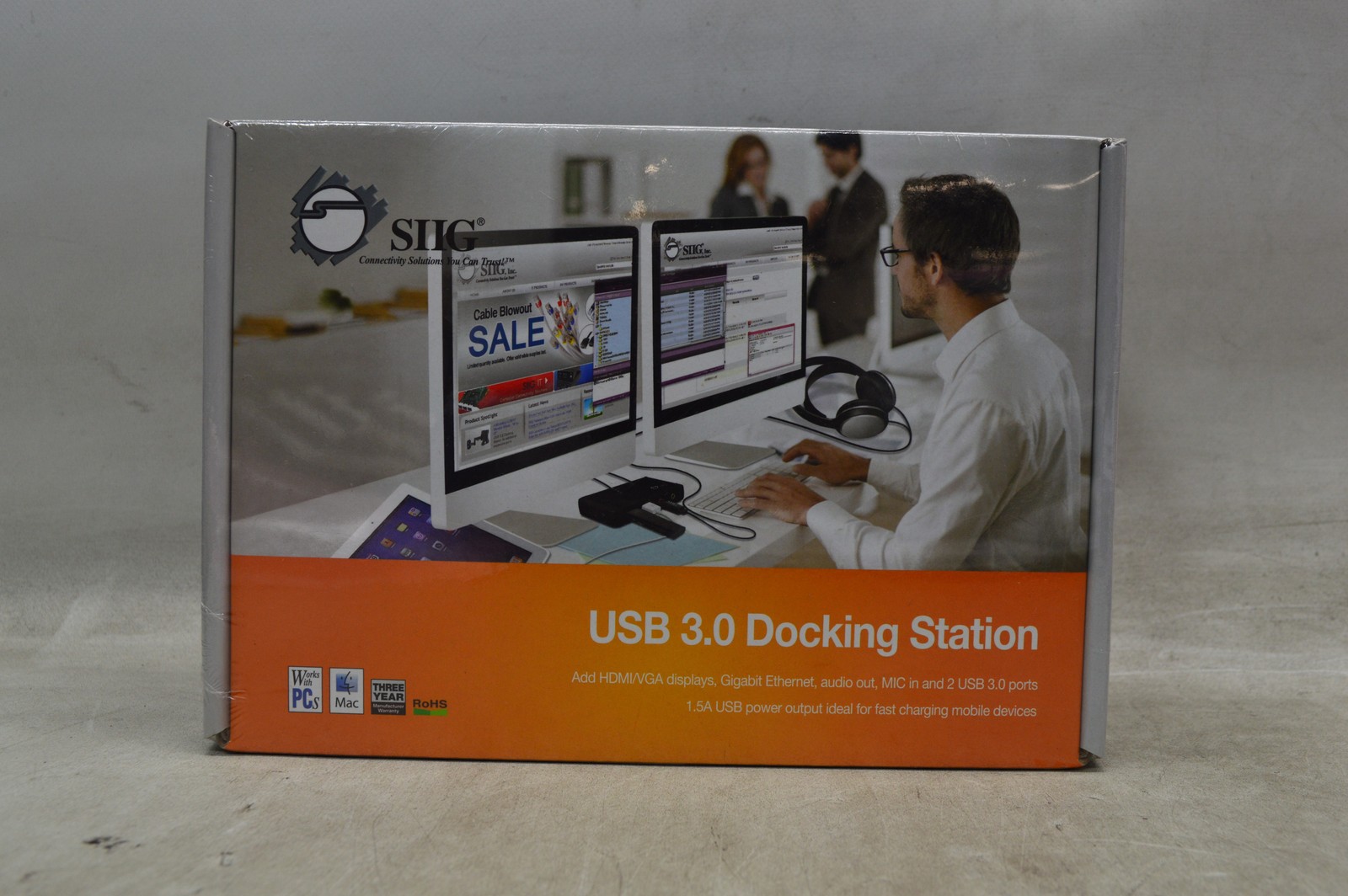 SIIG Inc. USB 3.0 Docking Station BPN1628X *New Unused*