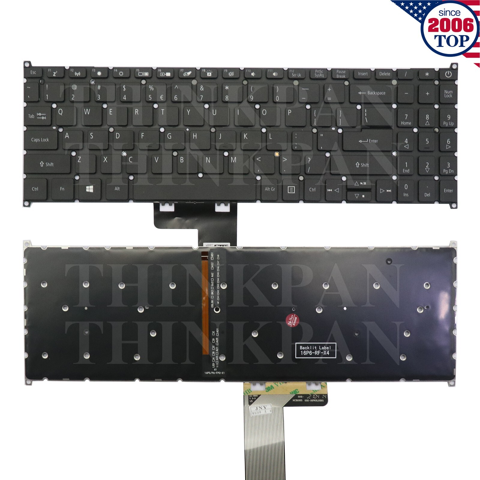 New US Backlit Keyboard for Acer Aspire 5 A515-43 A515-43G A515-54 A515-54G