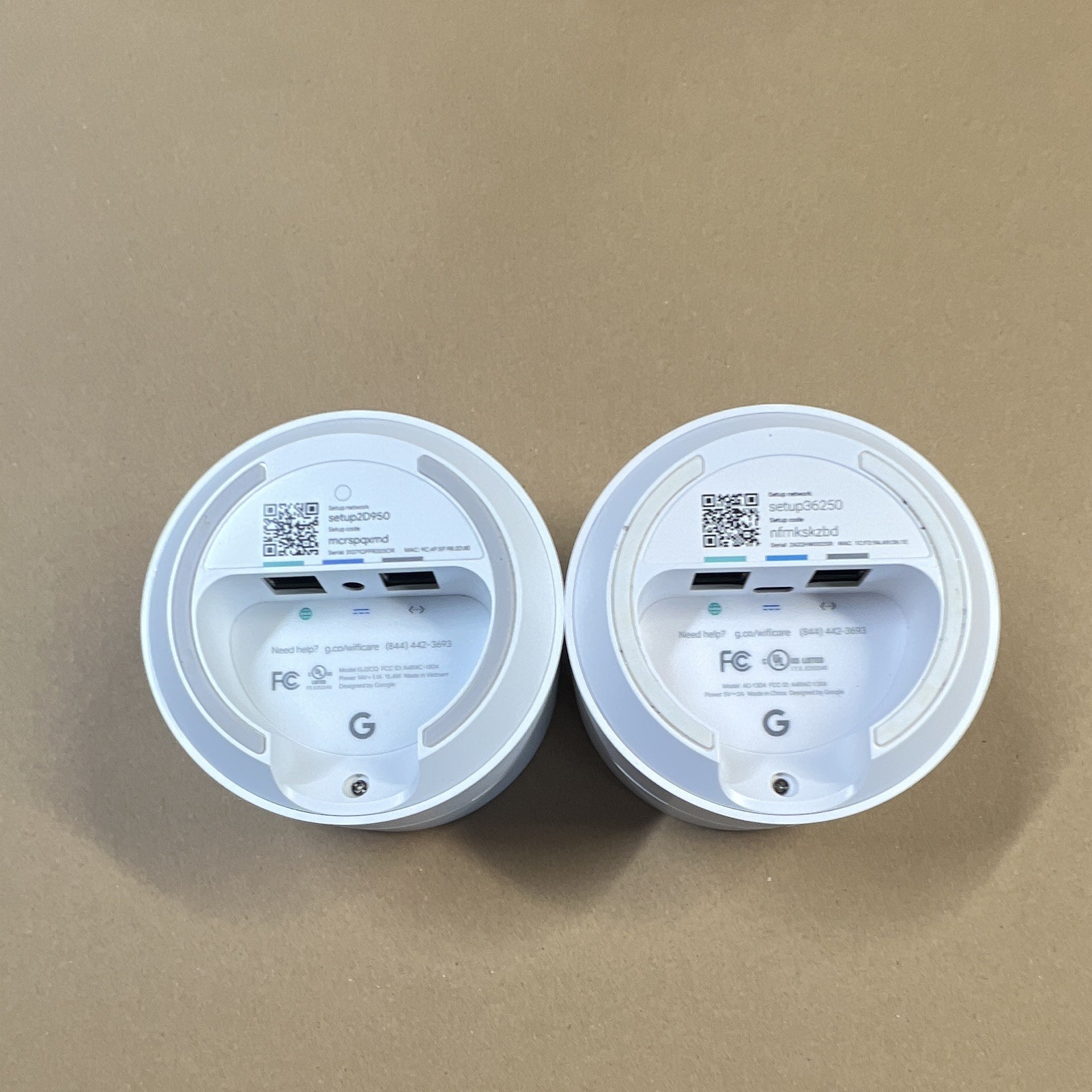Google Google Wifi Wireless Access Point 2-Pack White Ethernet 2 LAN USB-C