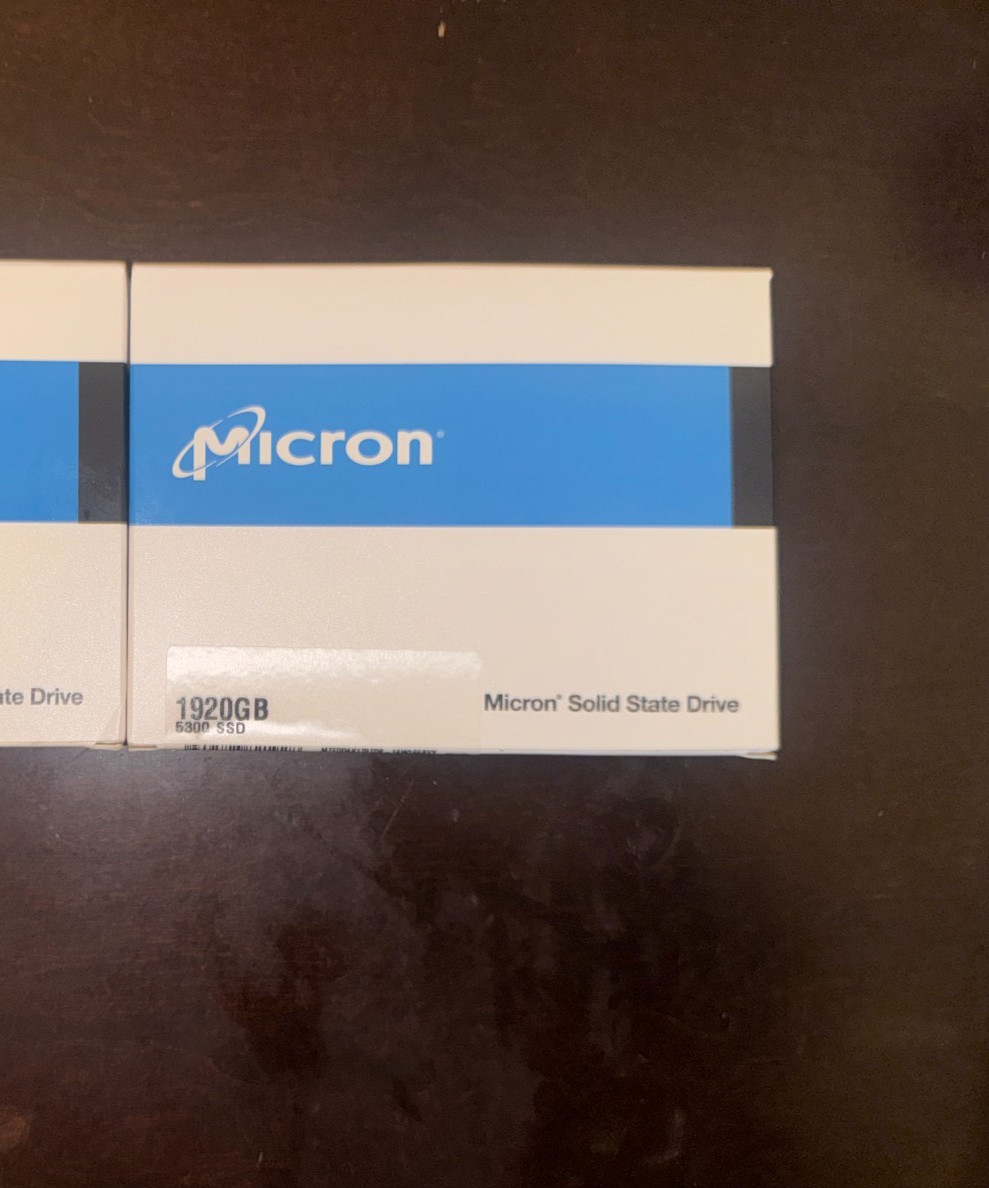 NEW Micron 5300 PRO 1.92TB SATA 2.5” Enterprise SSD MTFDDAK1T9TDS