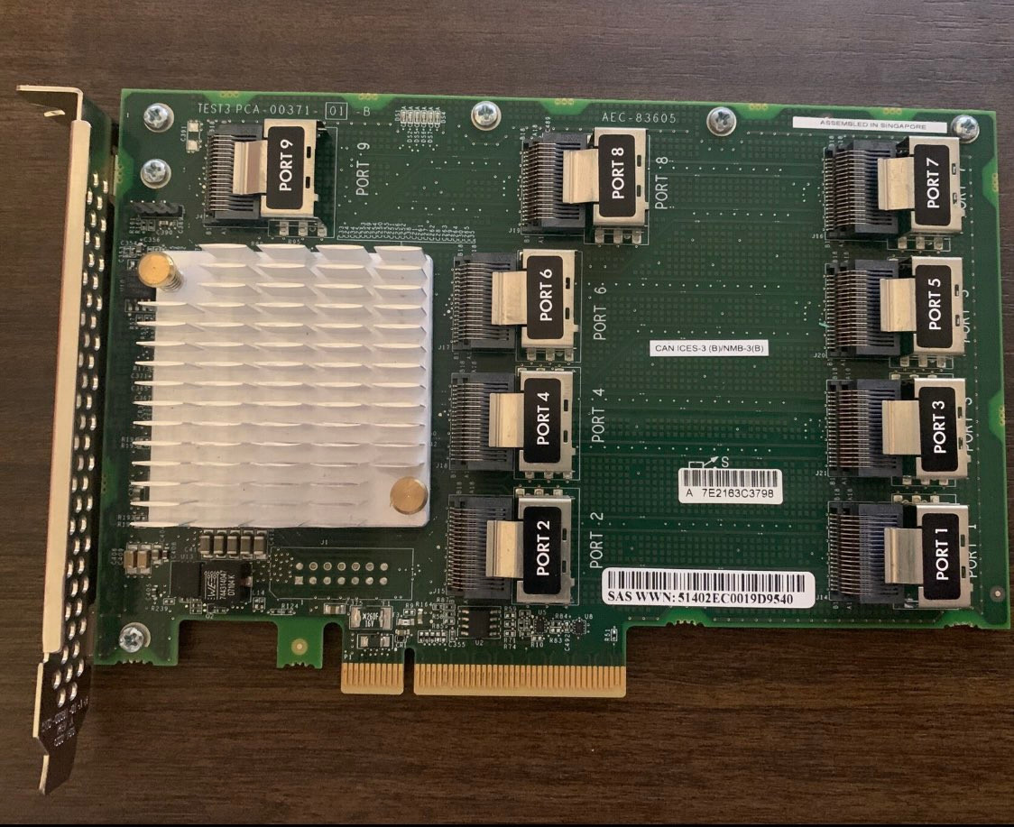 HP DL380G9 727250-B21 761879-001 727252-001 SAS Expansion Card