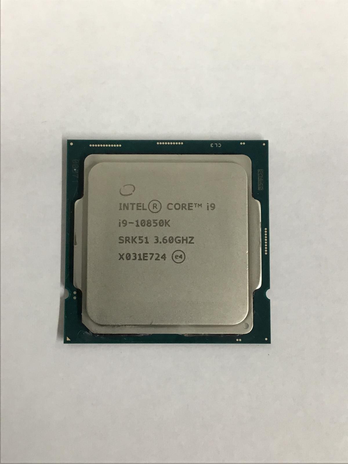 Intel Core i9-10850K CPU Processor 3.60GHz SRK51 LGA1200 CM8070104608302 READ