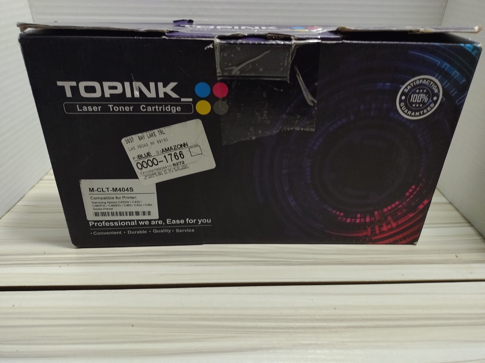 M-CLT-M404S Toner Compatible Samsung Xpress C480/C480FN/C430/ C430W/C48x Magenta