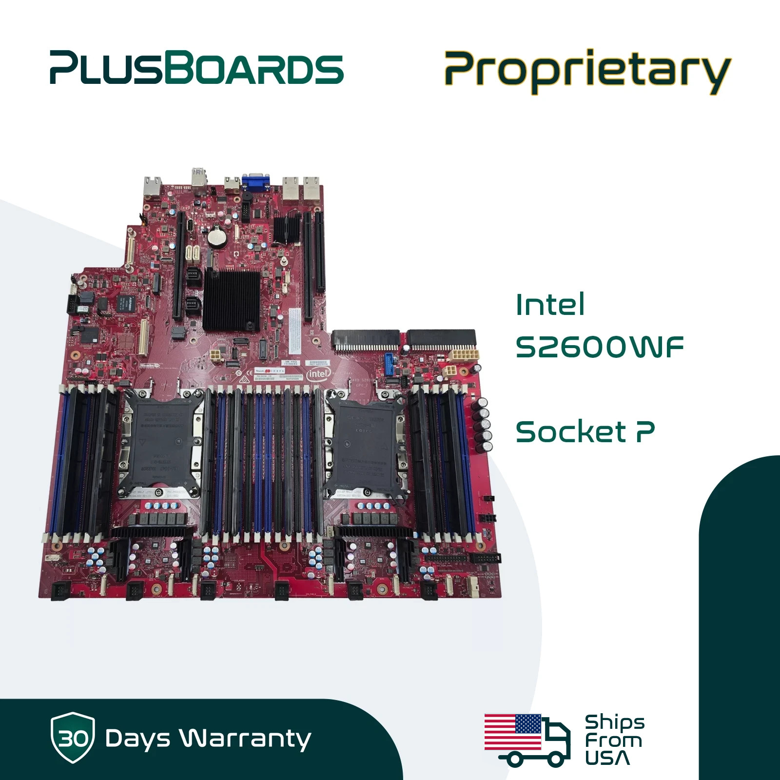 Intel H48104-873 S2600WF Dual Socket P DDR4 w60 Proprietary Server Motherboard