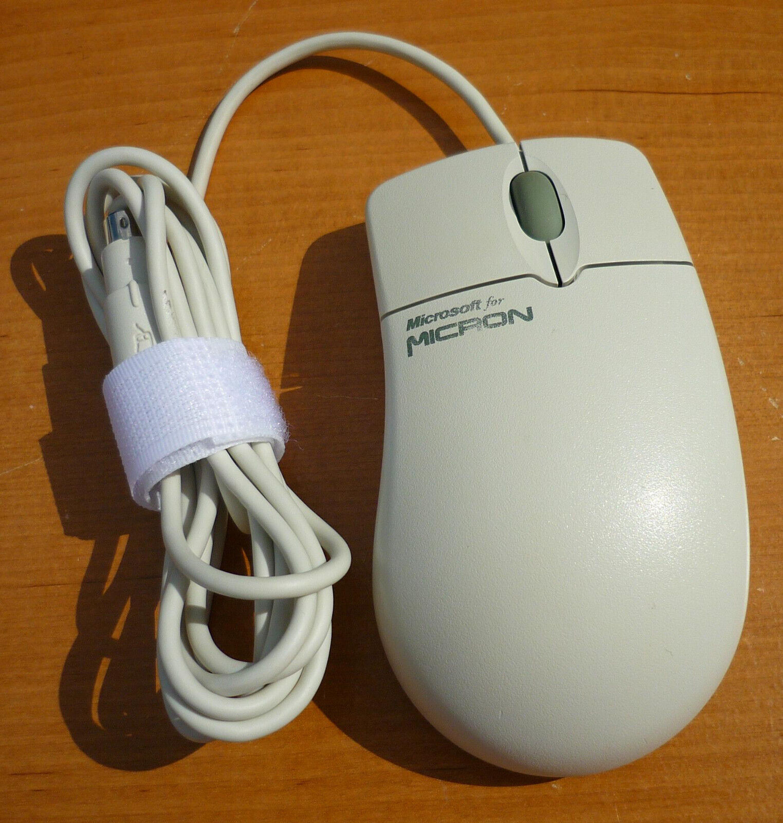 Vintage Micron for Microsoft Intellimouse 1.2A Mechanical Ball Wheel Mouse