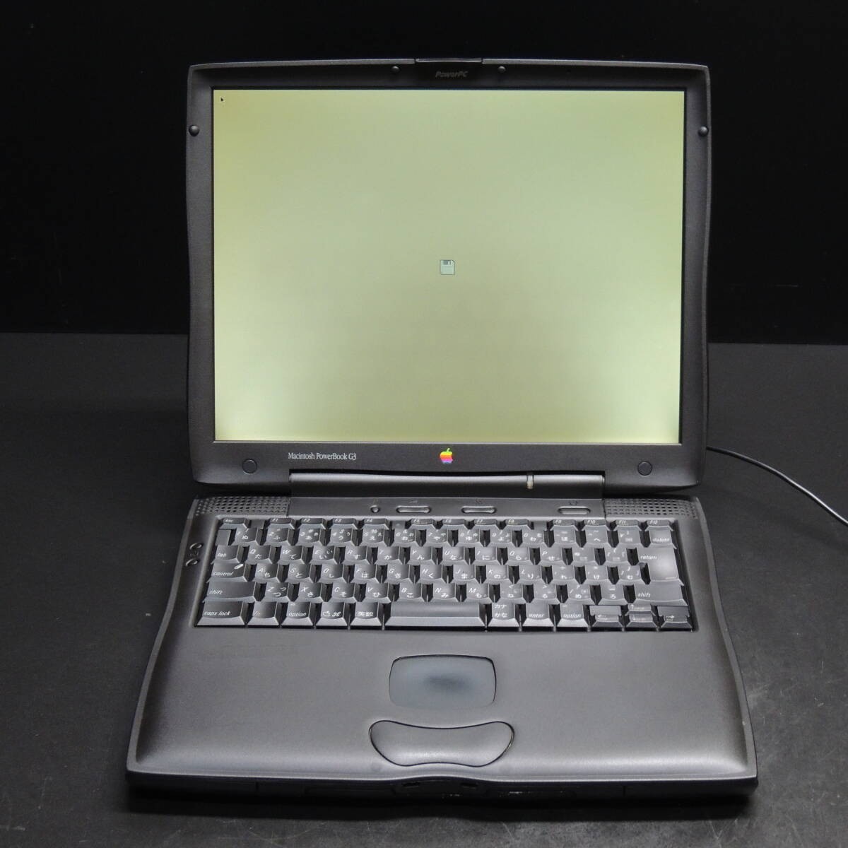 Apple Macintosh PowerBook G3 Black Vintage FOR PARTS Junk From Japan