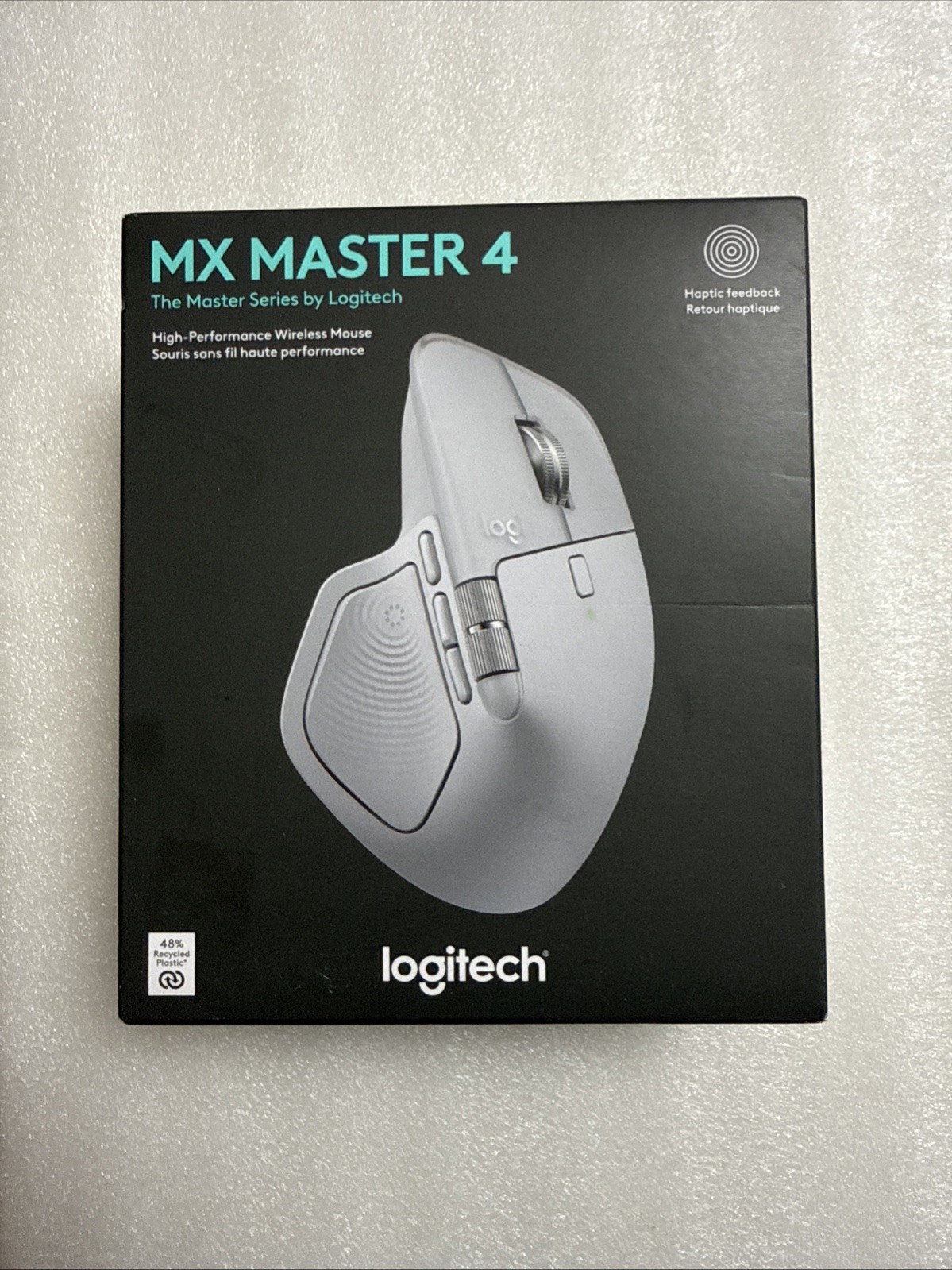 Logitech MX Master 4 Ergonomic Wireless Mouse Gray  BRAND NEW FACTORY SEALED