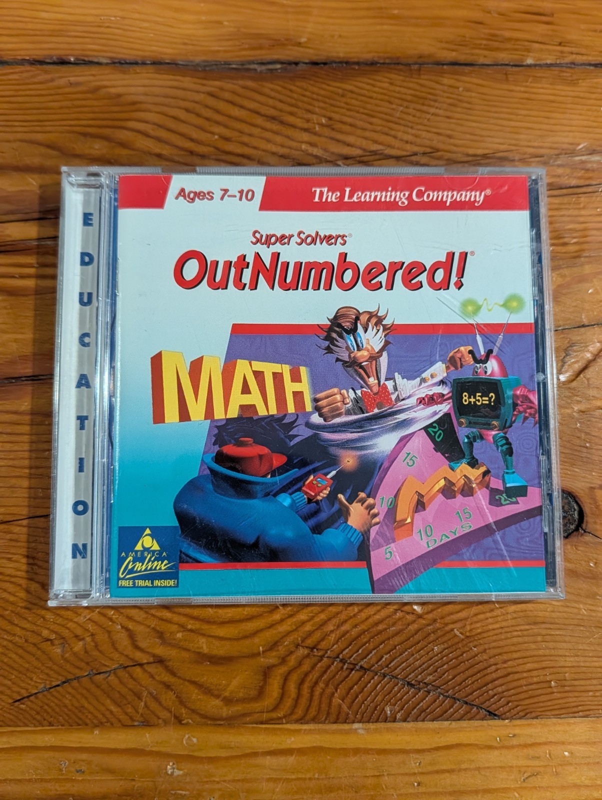 Super Solvers OutNumbered Math Educational PC CD-ROM | The Learning Company