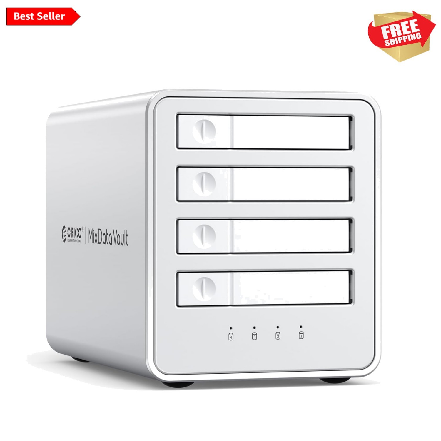All-Flash 2.5-inch USB-C Docking Station with 5 Gbps Data Transfer Speed, Com...