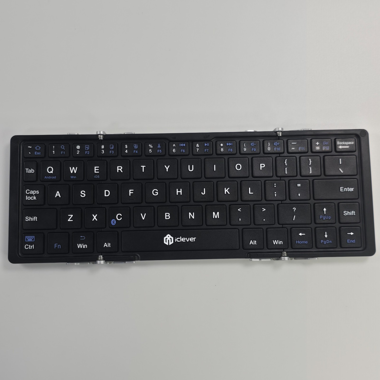 iClever IC-BK03 Compact Foldable Wireless Keyboard. No cable