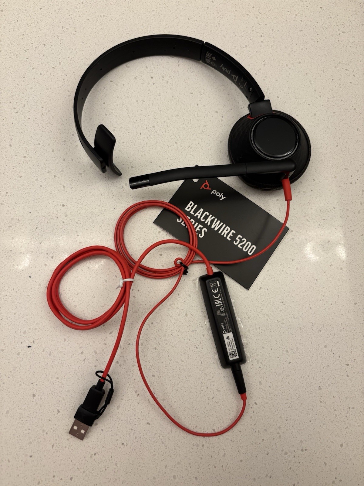poly blackwire 5200