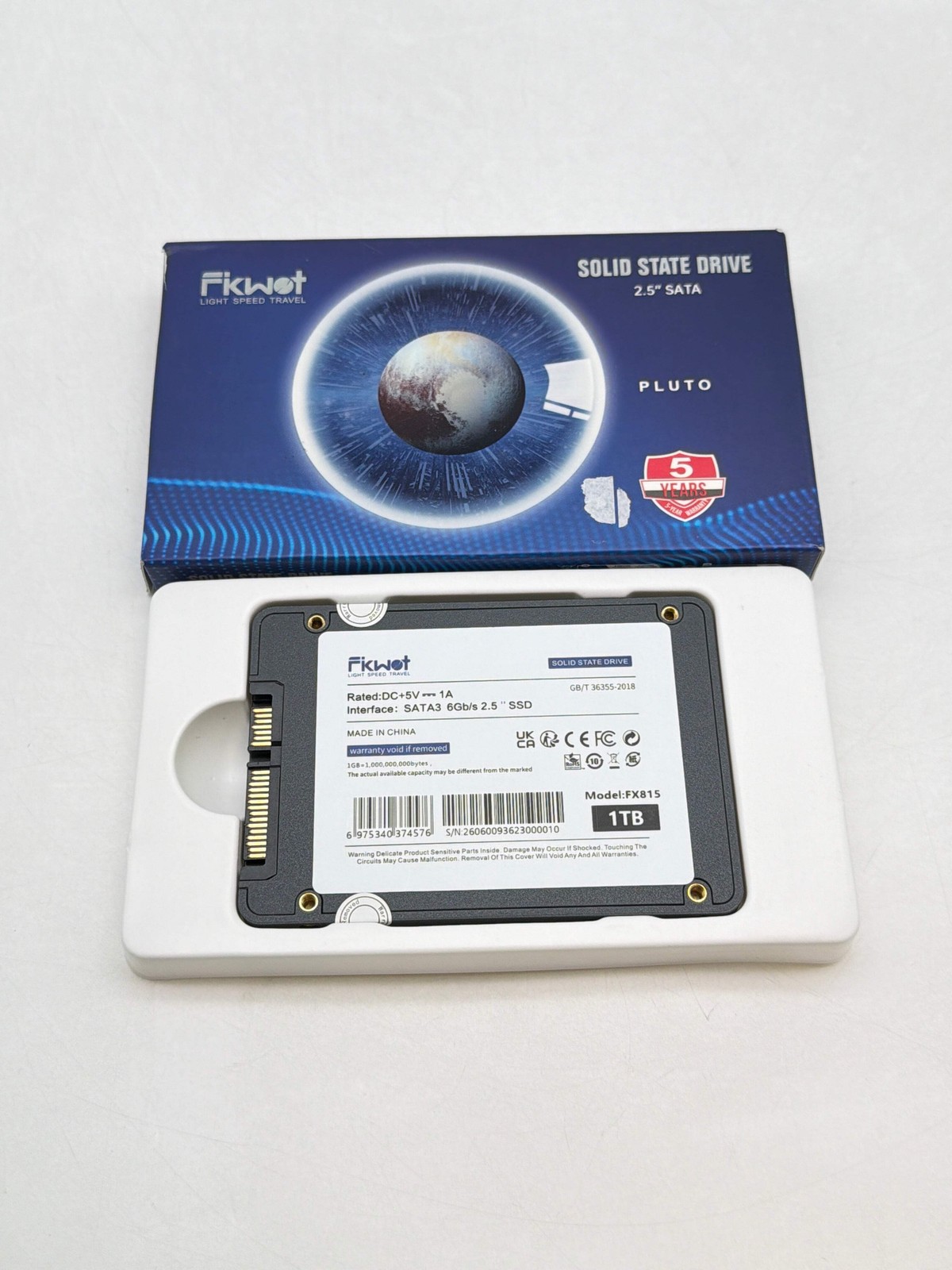 Fikwot FX815 1TB 2.5'' SATA Internal Solid State Drive - Open Box
