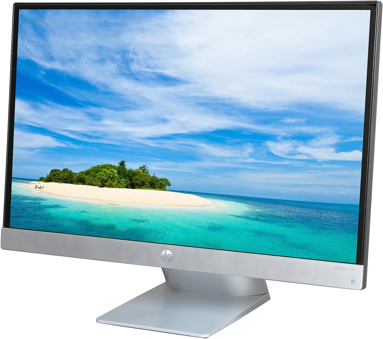 HP Pavilion 27xi 27-inch Diagonal IPS LED Backlit Monitor - - - 27" - (Monitor)