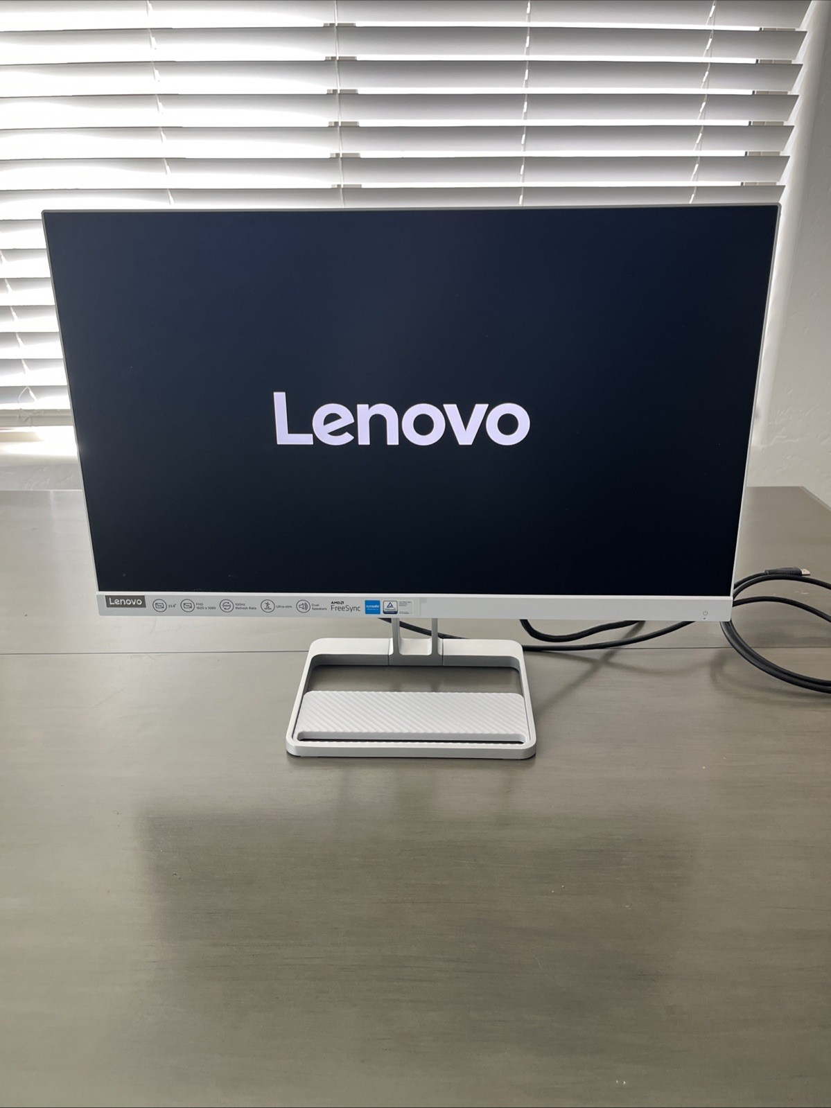 Lenovo L24i-40 24 inch PC Monitor FHD, 1080p, 100Hz HDMI