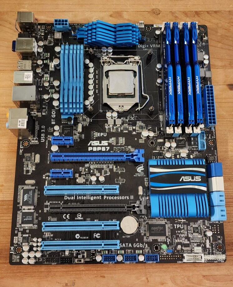 ASUS P8P67 PRO Motherboard LGA 1155 DDR3 Intel P67(B3) 100% working
