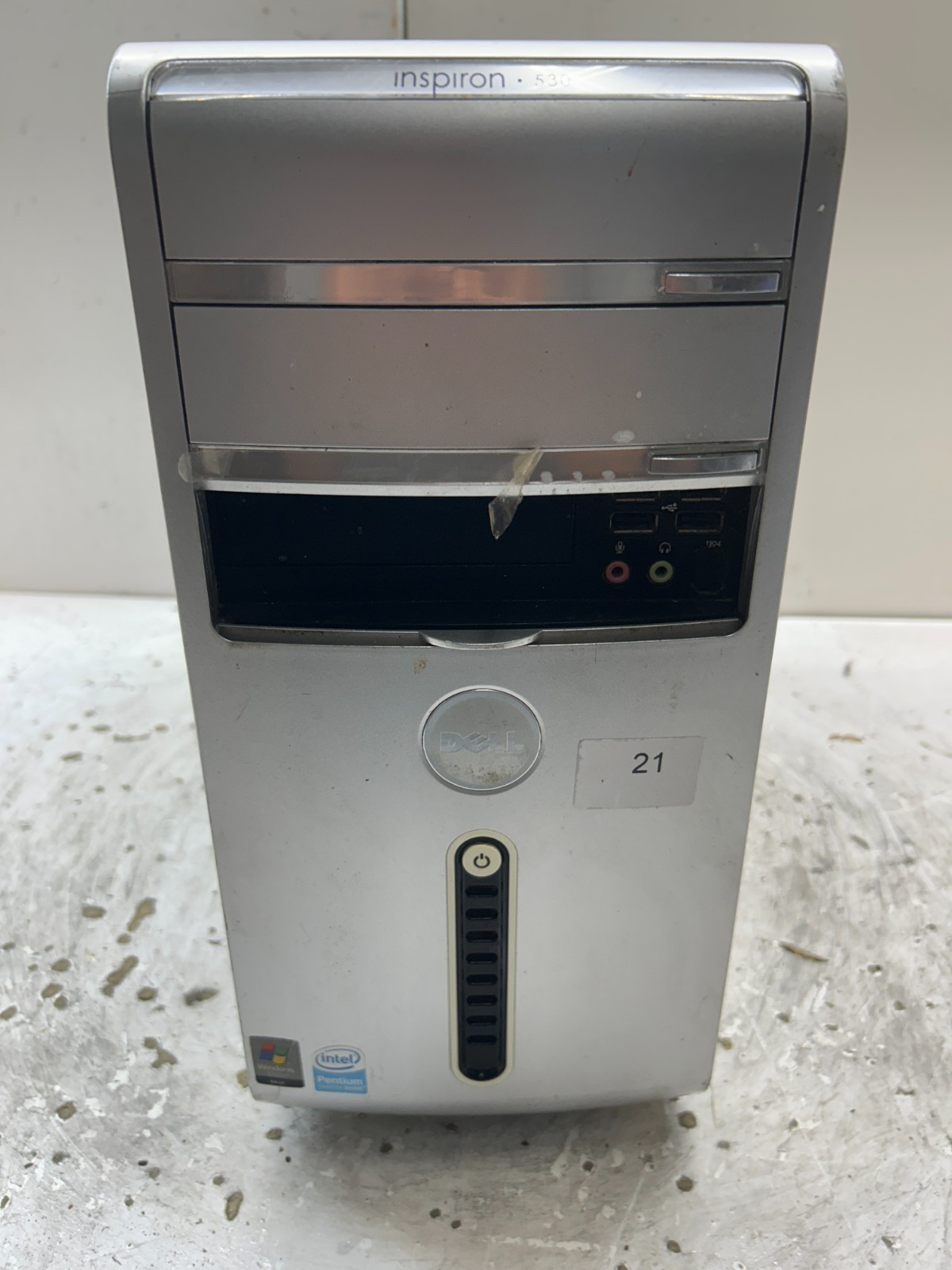 Dell Inspiron 530 Intel Pentium Dual E2160 1.80GHz 1GB 500GB HDD Windows XP
