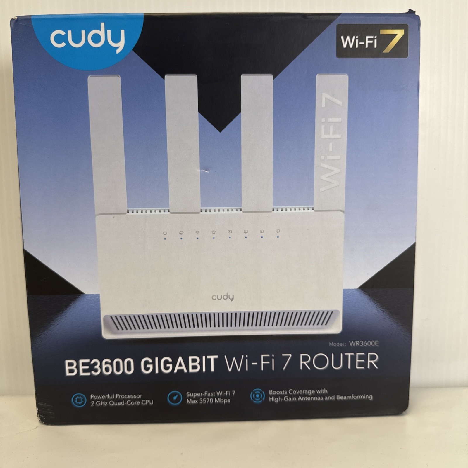Cudy WR3600E BE3600 gigabit Wi-Fi 7 Router