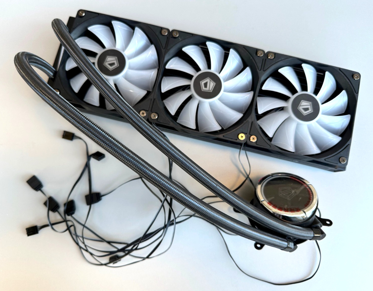 AU ID-COOLING AURAFLOW X 360 RGB CPU Liquid Cooler 360mm 3x Fans *FREE Post*
