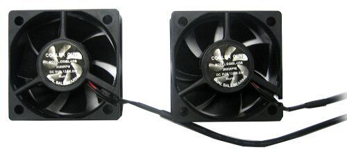 Dual 50x50x20mm Component Cooling Fans with USB Connection