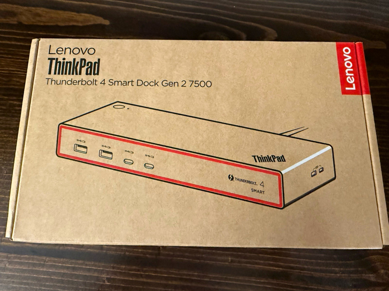 Lenovo ThinkPad Thunderbolt 4 Smart Dock Gen 2 7500 Black 40B00135US