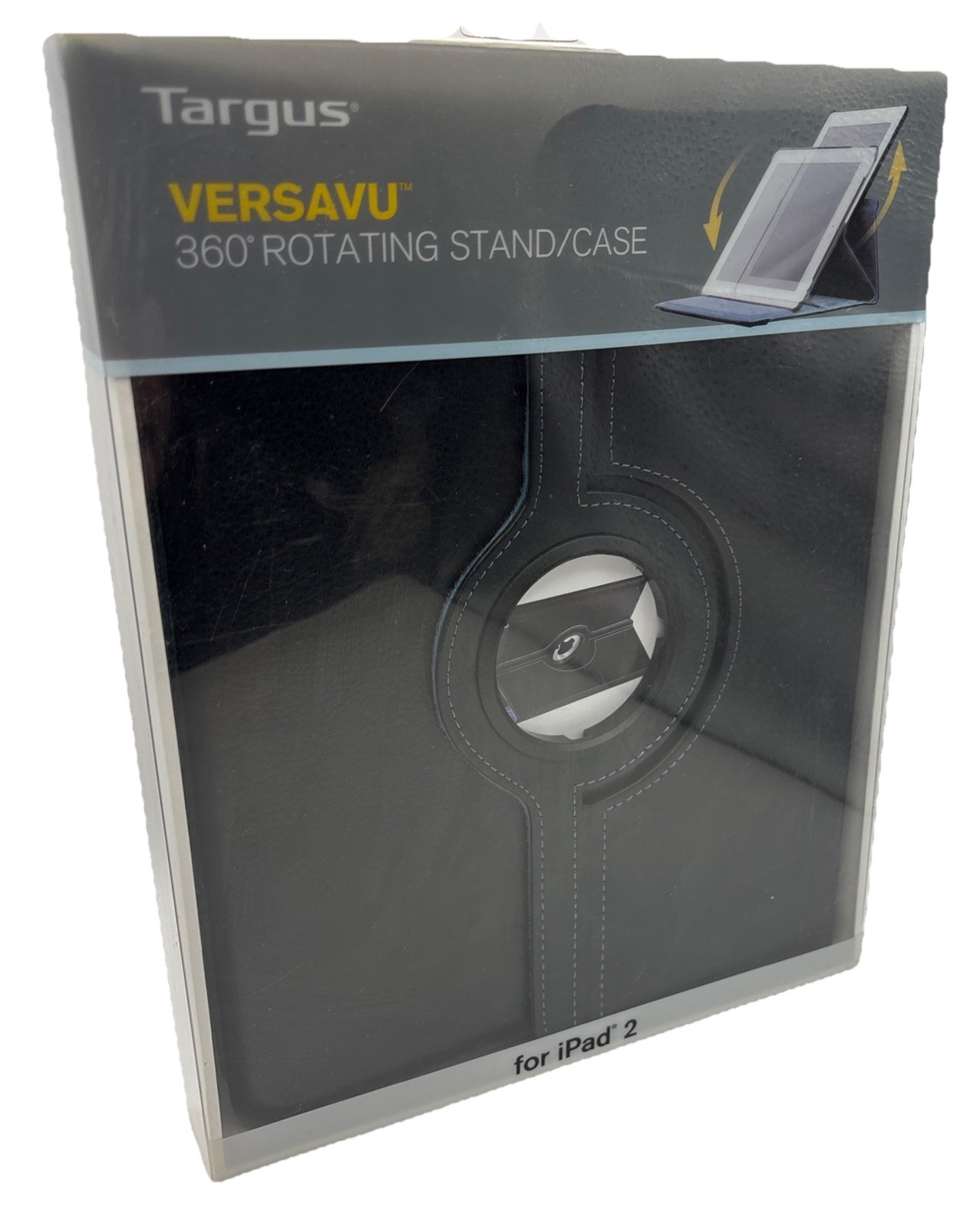 NEW Targus Versavu 360 Rotating Stand Case THZ045US for iPad 2 faux Leather