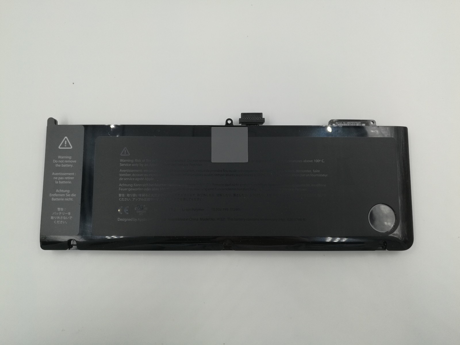 【100% cap/2-4cyl】Genuine Original A1321 Battery For MacBook 15" A1286 2009 2010