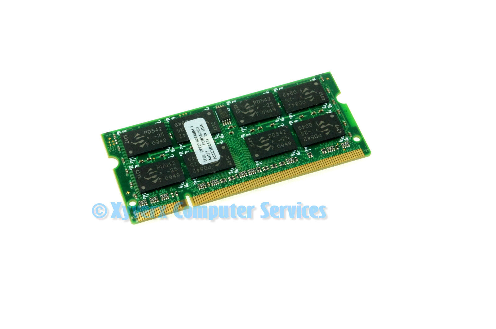 A0TFT GENUINE ORIGINAL PNY LAPTOP MEMORY1GB DDR2 SODIMM (CA610)