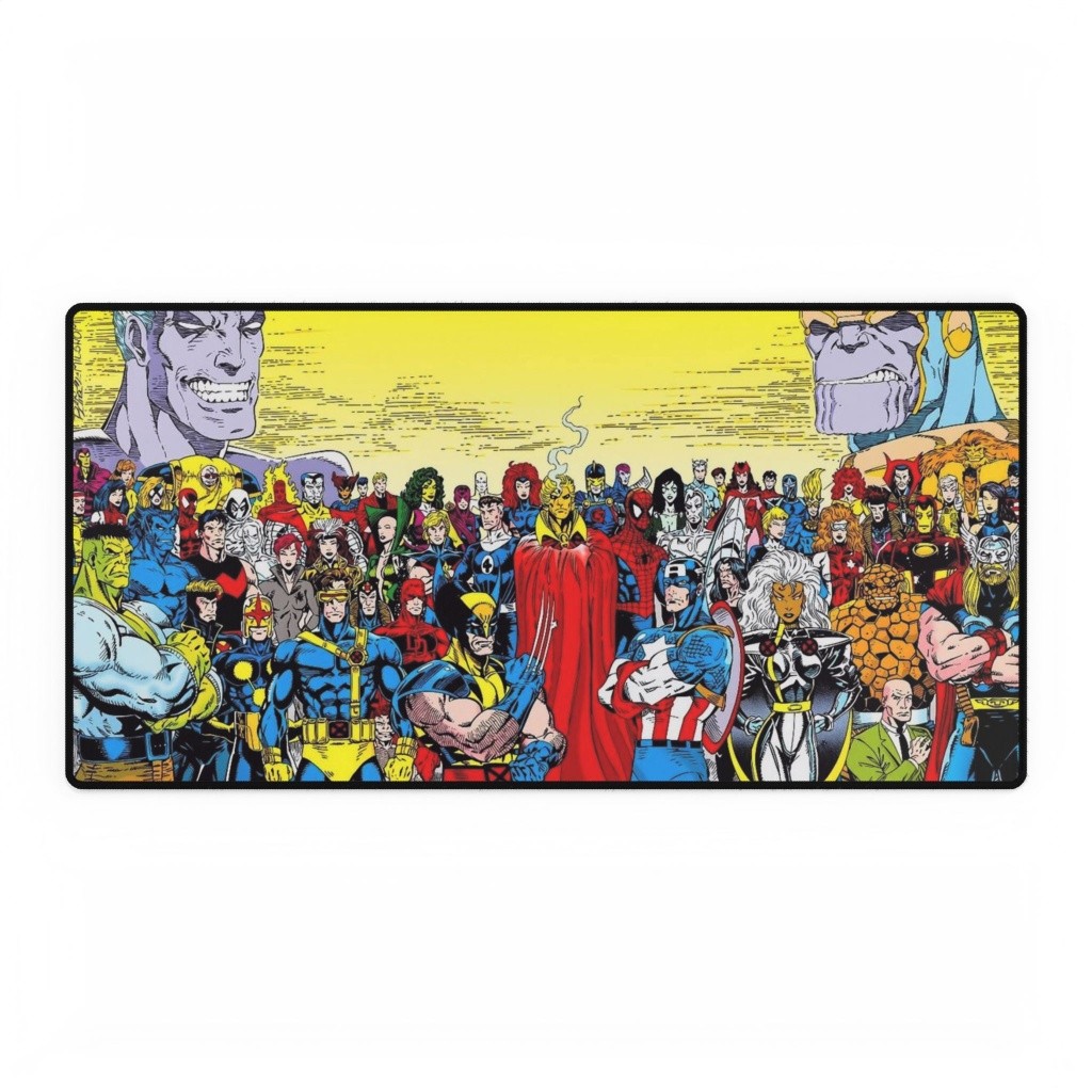 Marvel Superheroes Classic Universe Ensemble Battle Mouse Pad Desk Mats