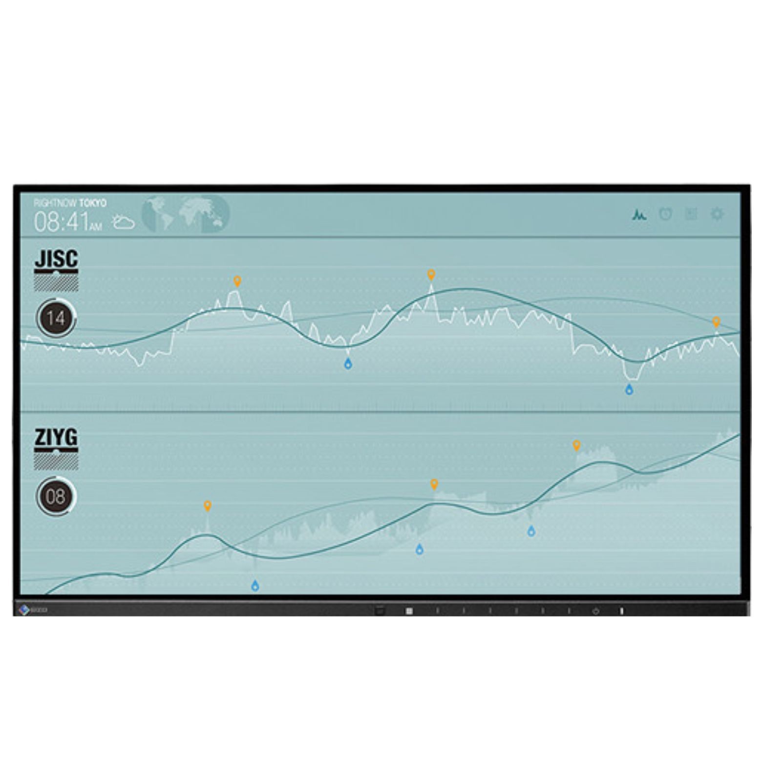 FlexScan EV2450 23.8" IPS LED Monitor 16:9, 5ms GtG, DisplayPort, HDMI No Base