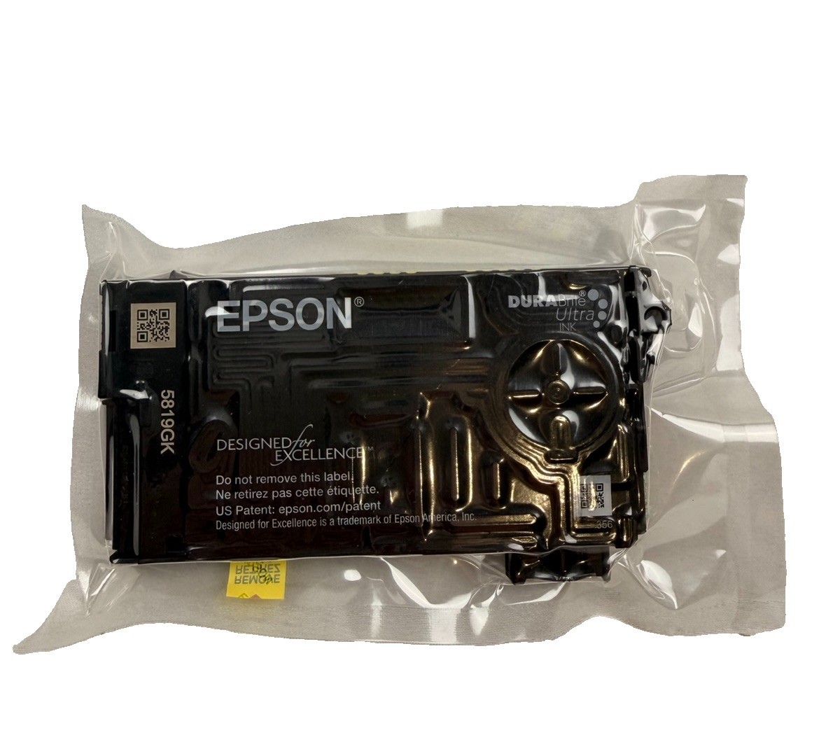 Genuine Epson Yellow Ink Cartridge 822-I DURABrite Ultra | Open Box Sealed Pack
