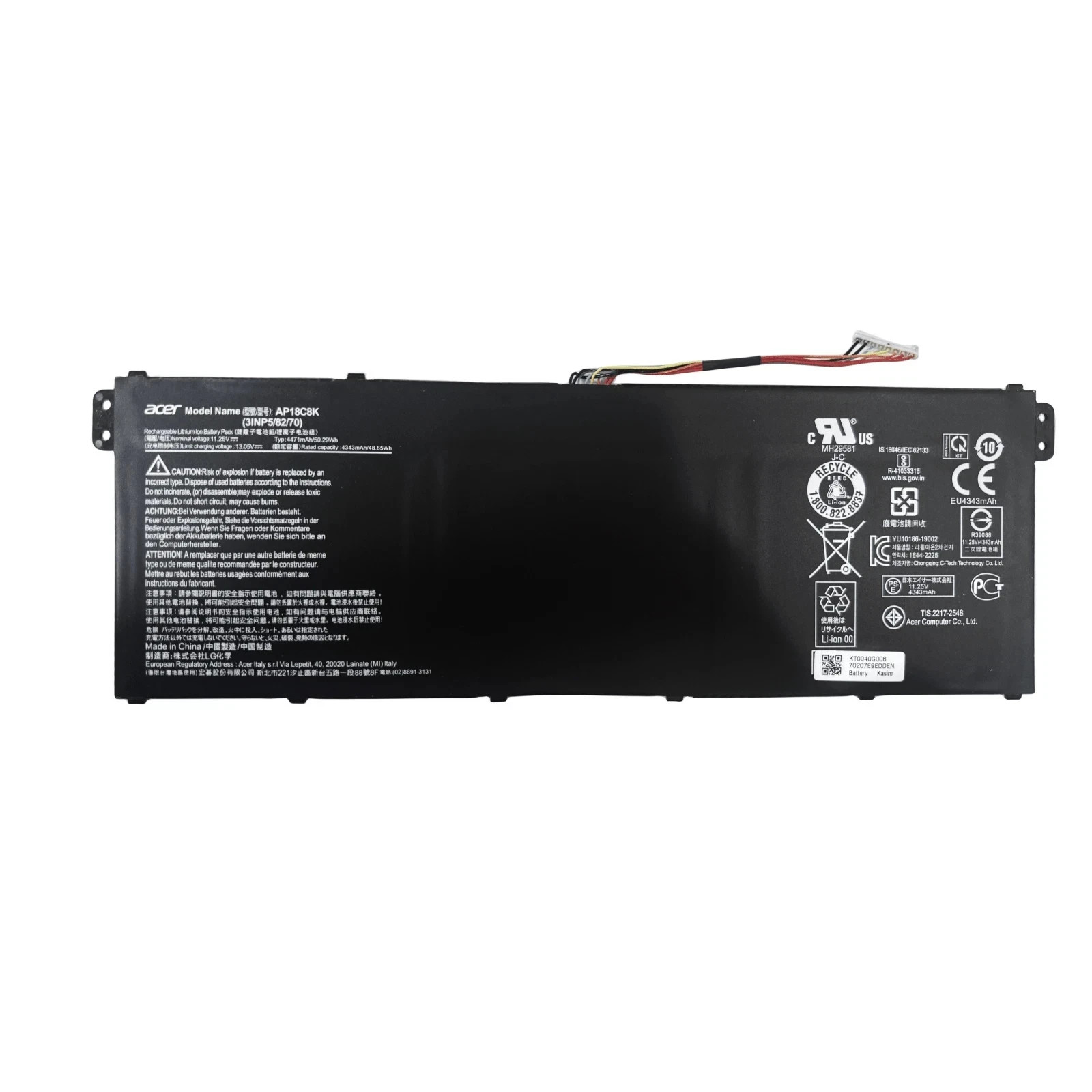New Genuine AP18C8K AC18C8K Battery For Acer Aspire 5 A514-52 A515-43 A515-54 US