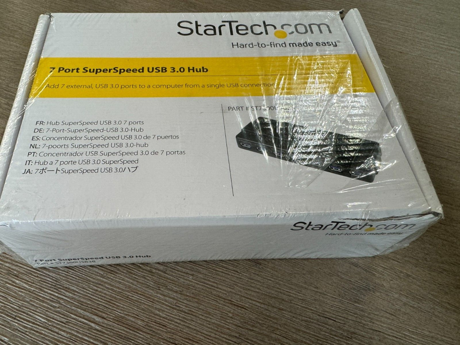 StarTech.com 7 Port SuperSpeed USB 3.0 Hub, Part #: ST7300USB3B