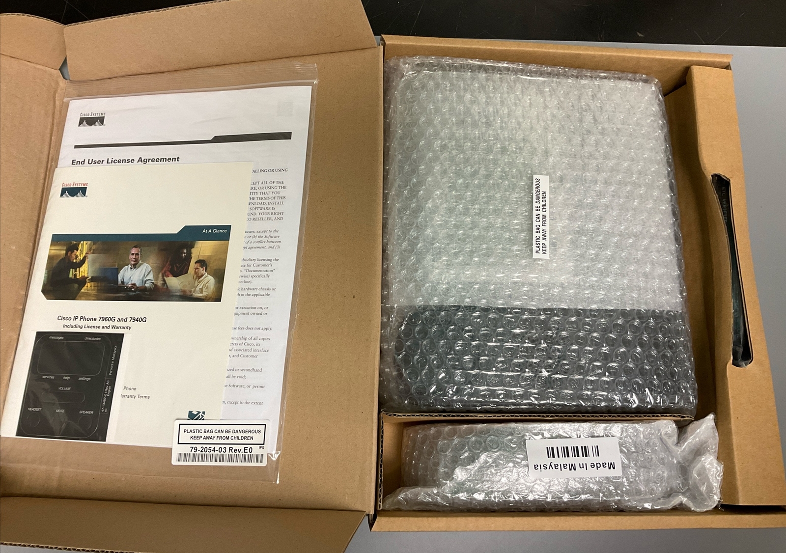 Lot of 5 Cisco 7940G IP Phones