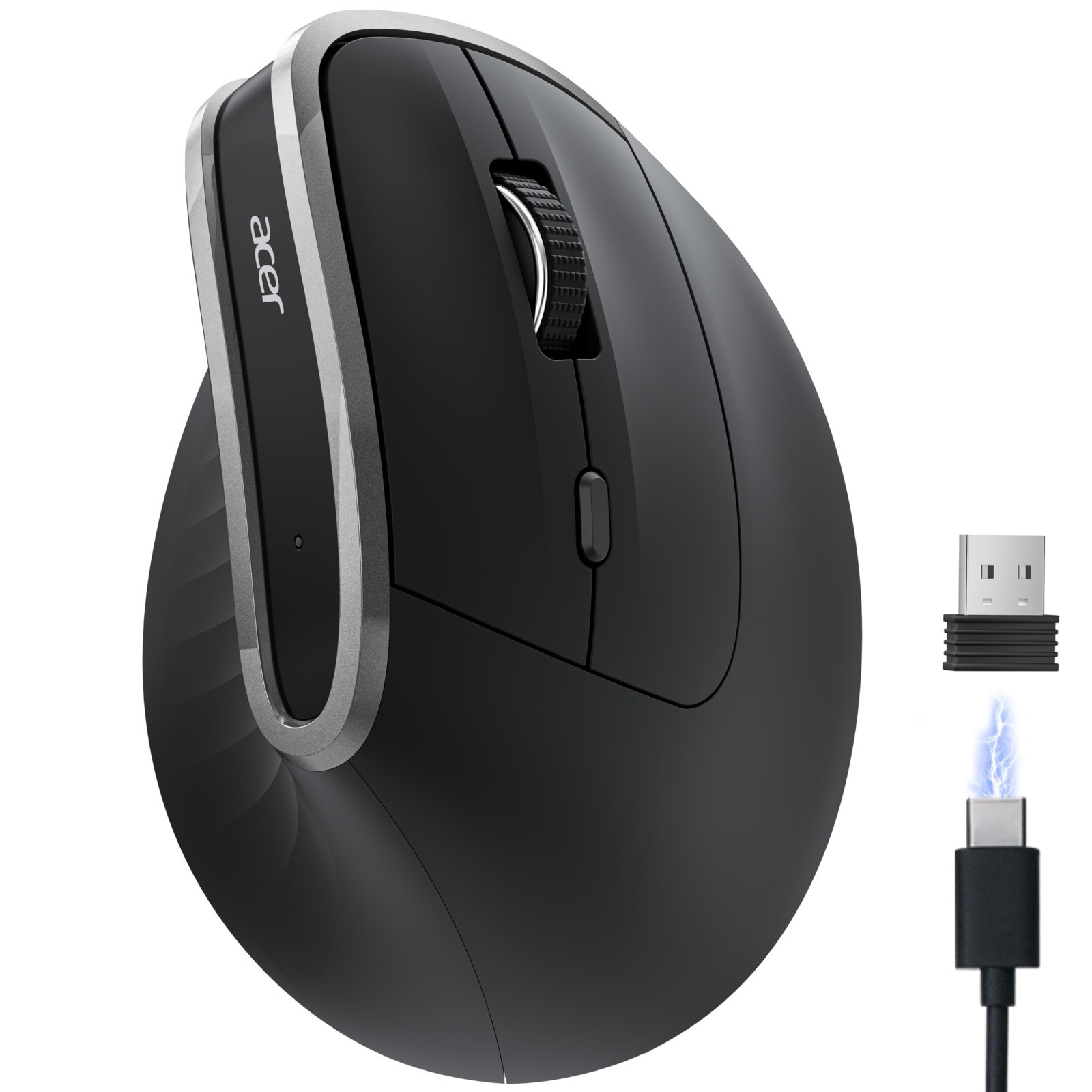 Acer Ergonomic Mouse Wireless Vertical Computer Mouse for Laptop PC OCC314