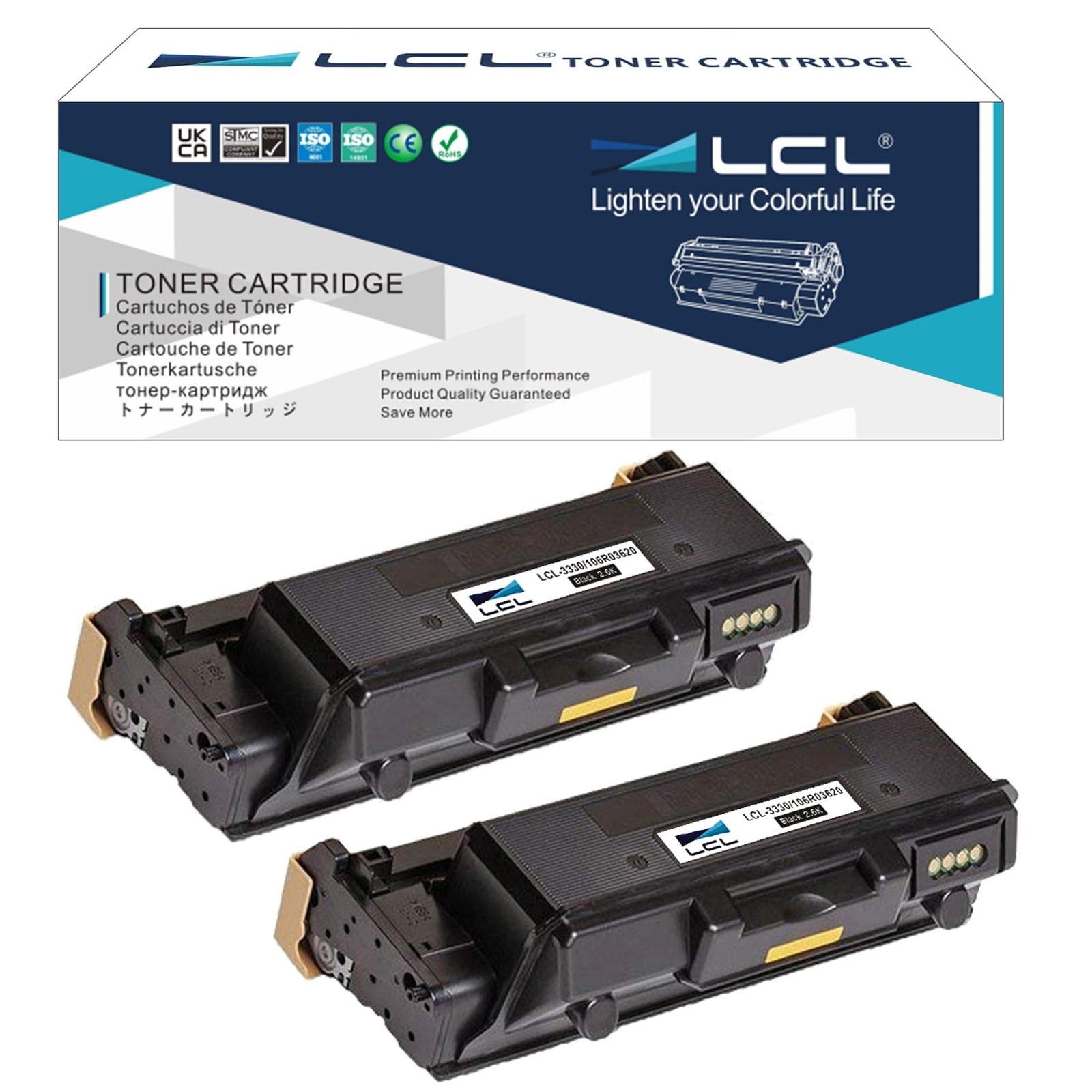 LCL 3330 3335 3345 Toner Cartridge Replacement Xerox WorkCentre 3335 3345