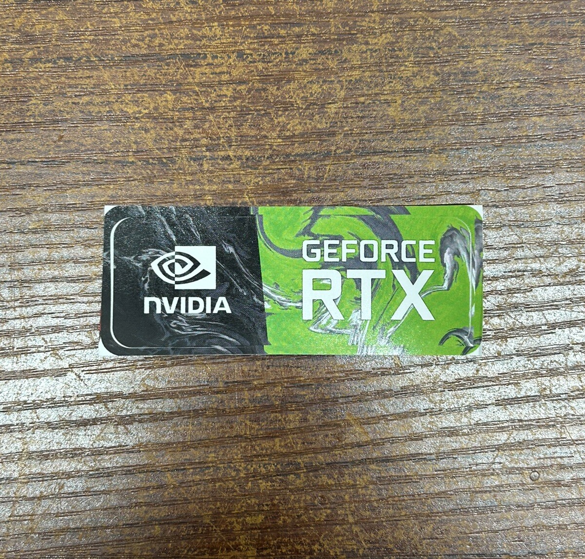 1x Nvidia RTX Desktop / Laptop sticker label (NEW)