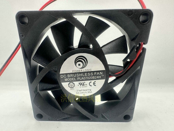 1PCS POWER LOGIC 7020 PLA07020B24H DC24V 0.35A 70*20MM Inverter Fan