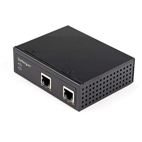 StarTech POEINJ1G90W Industrial Gigabit PoE Injector 90W 802.3bt