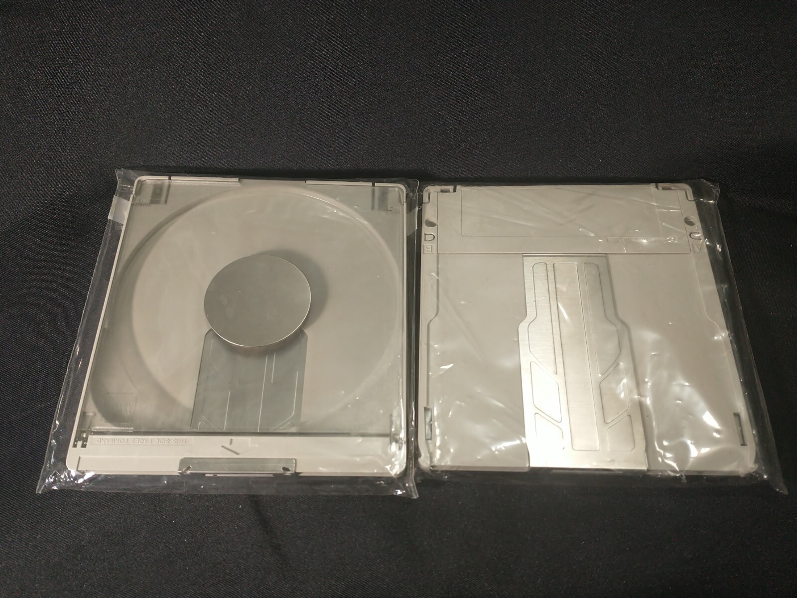 2 CD ROM Cartridge Drive Caddy Vintage Apple Holder Case Load Tray Vintage NEW