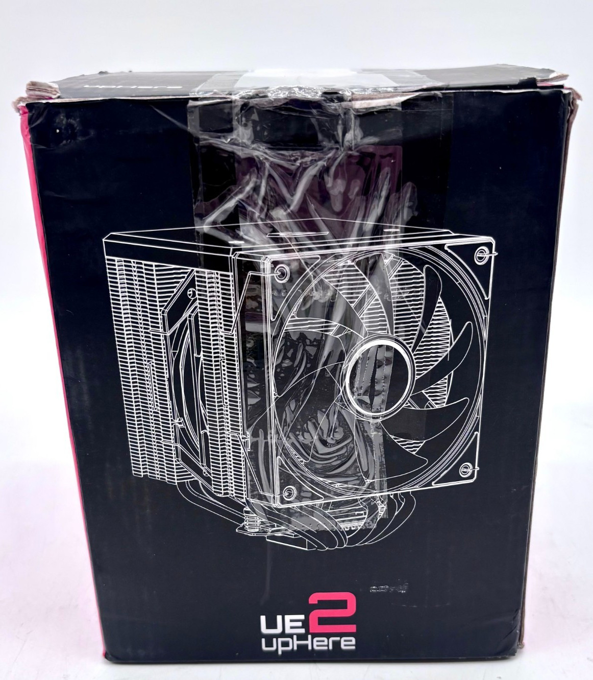 UpHere UE2 Series 4-pin 68 CFM CPU Air Cooler 1650 RPM Max - Black
