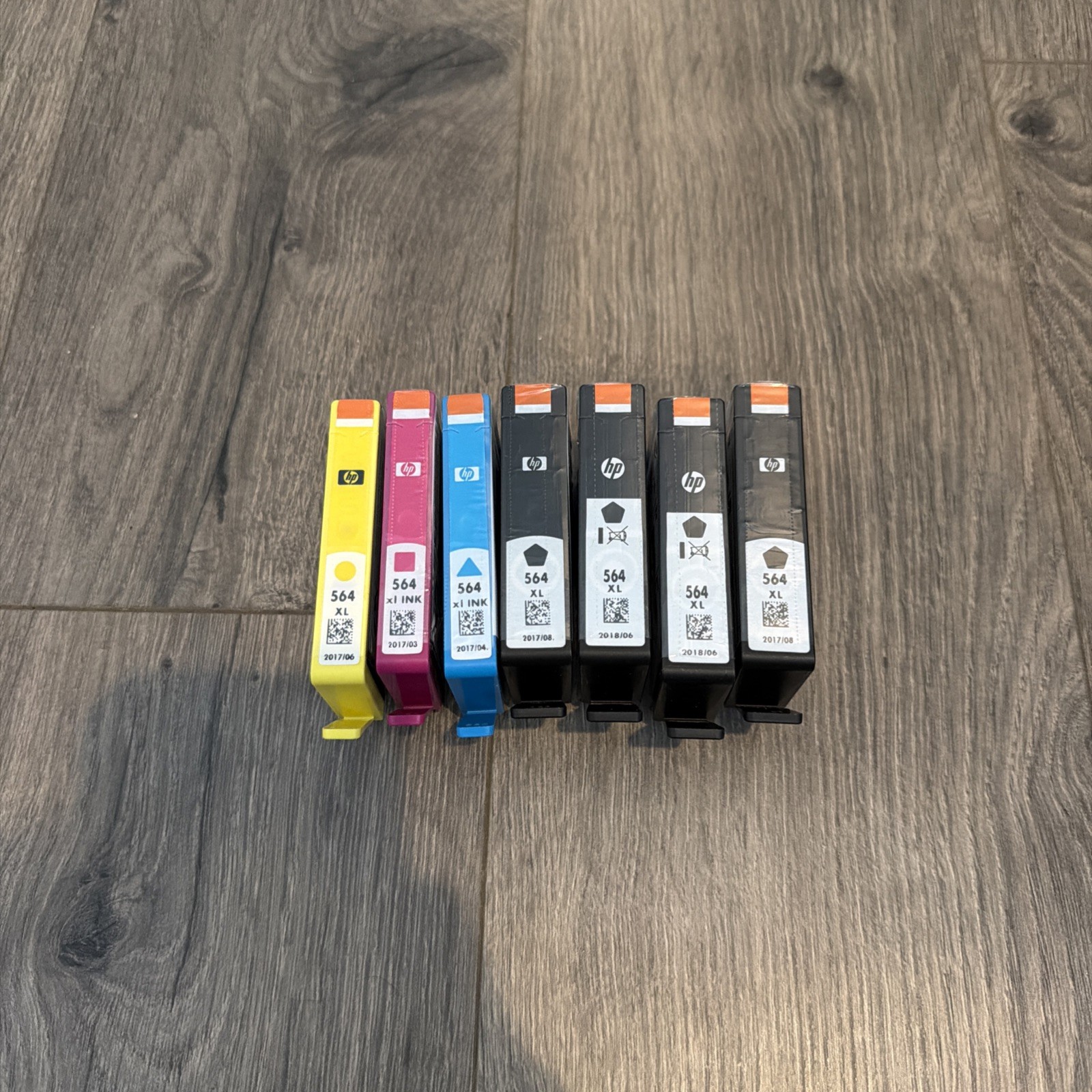 Genuine HP 564 Ink Cartridges Black Cyan Magenta Yellow