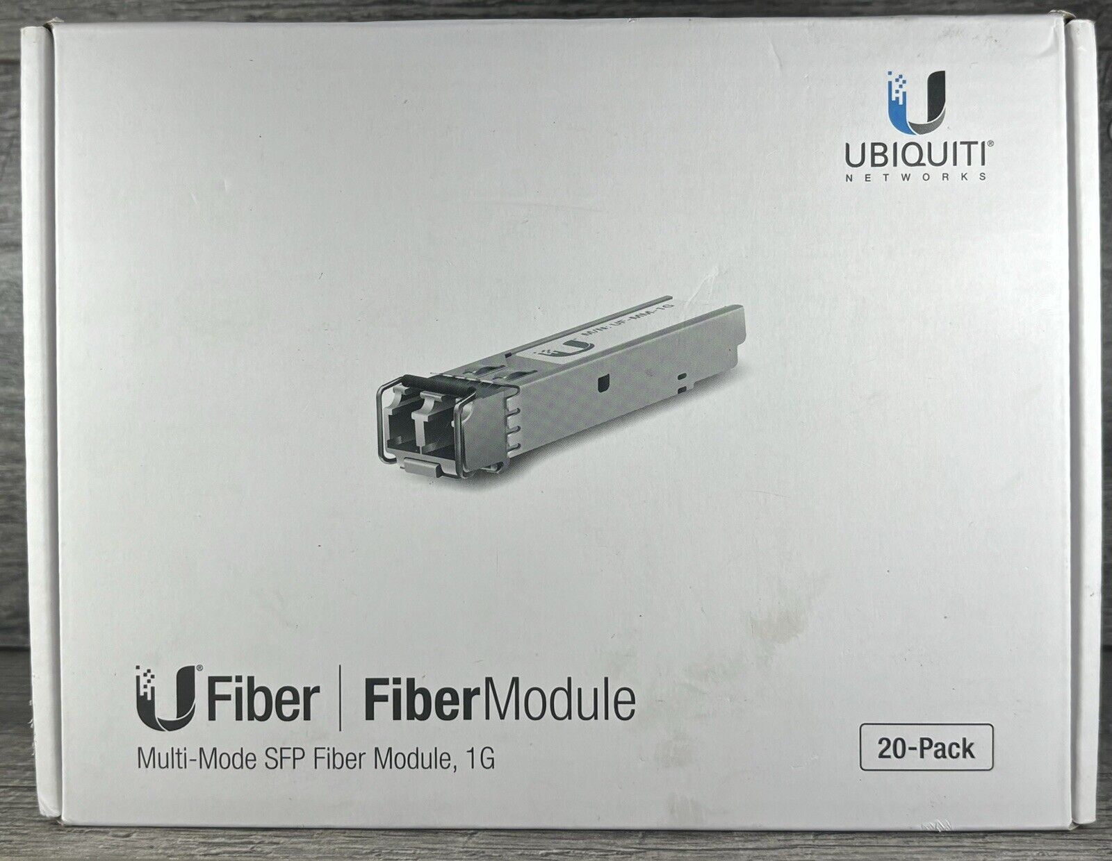 New Sealed 20 Pack Ubiquiti Multi-Mode SFP Fiber module 1GB