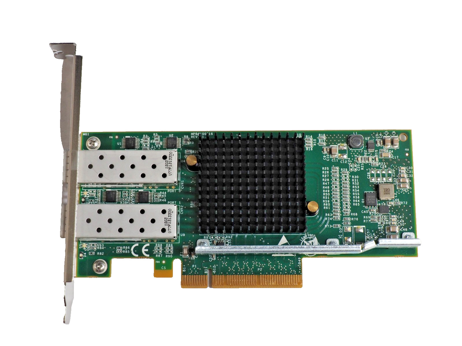 Silicom PE210G2SPI9AE-XR-NU Dual Port 10GB SFP+ PCIe Network Adapter